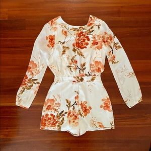 Floral romper